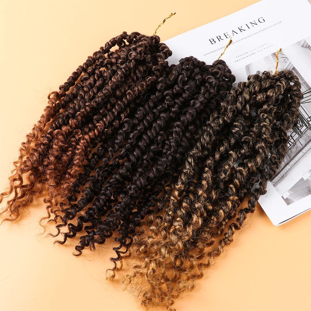 Lily Hair Extension Crochet Twist Untuk Musim Semi Rambut Wanita