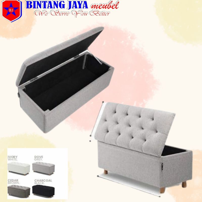 Stool Sofa Kotak Penyimpanan Serbaguna Kursi Box Storage