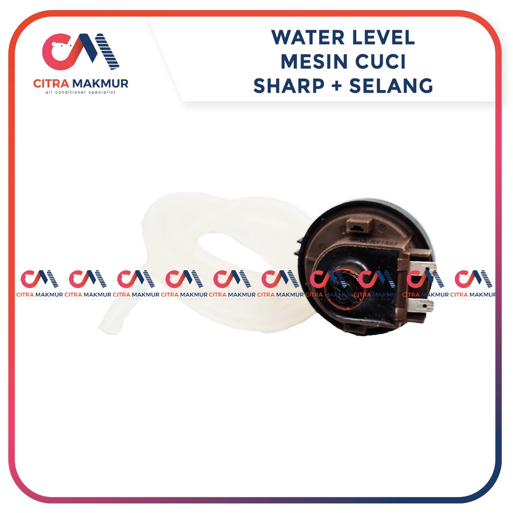 Water Level Mesin Cuci SHarp Top Loading ES Series Selang Otomatis Sensor tinggi Air