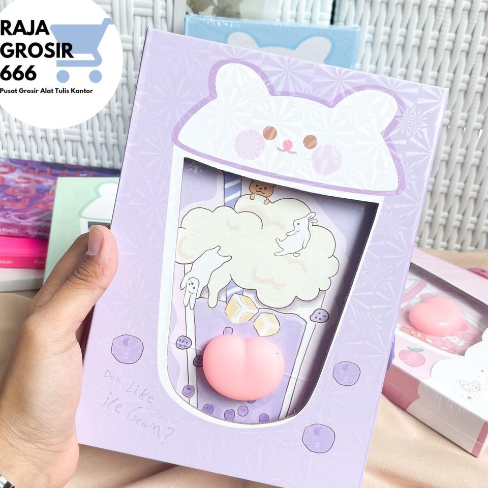 

Grosir Belanja Buku gembok Boba Bubble tea minuman lucu book diary gembok berwarna ukuran A6 dengan kunci gembok IMUT LUCU