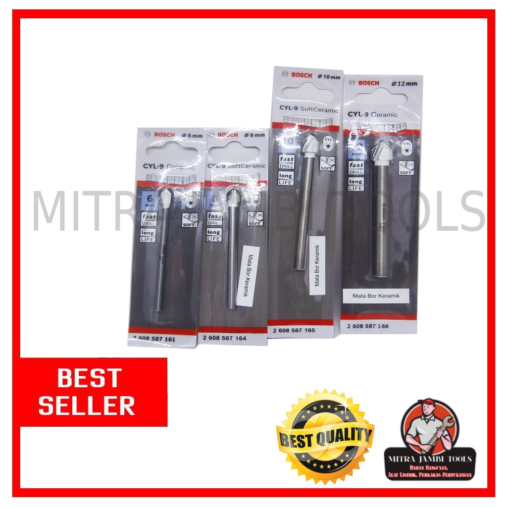 MATA BOR KERAMIK GRANIT BOSCH 6 MM 8 MM