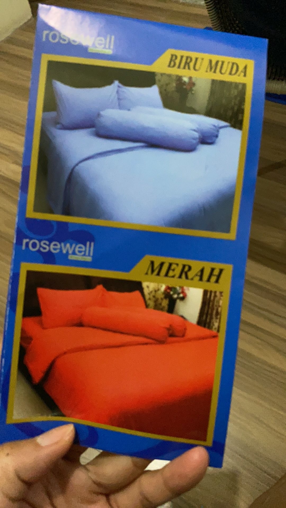 Sprei Rosewell 180 X200 X Tinggi 30/sprei Polos