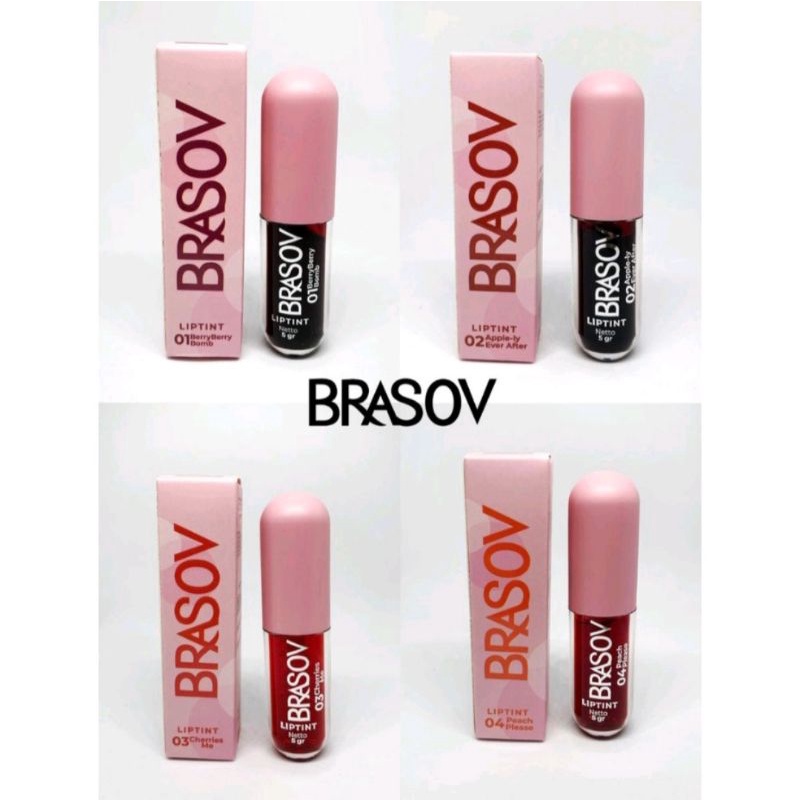 BRASOV LIPTINT 5GR ORIGINAL BPOM | LIP TINT BRASOV