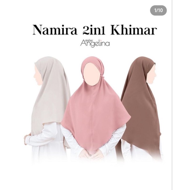ANISA KHIMAR ATELIER ANGELINA // NAMIRA KHIMAR ATELIER ANGELINA // ATELIER ANGELINA