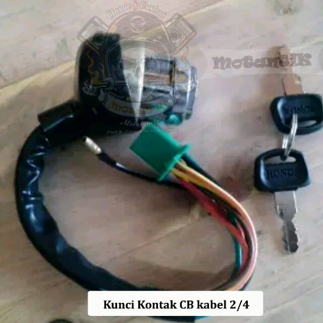 Kunci Kontak CB Kabel 2/4