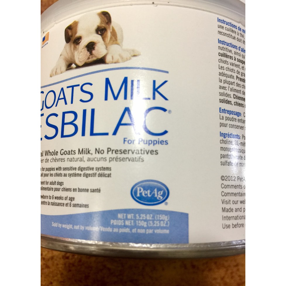 PetAg Esbilac Goat's Milk Powder Puppy Milk Replacer Milk Formula For