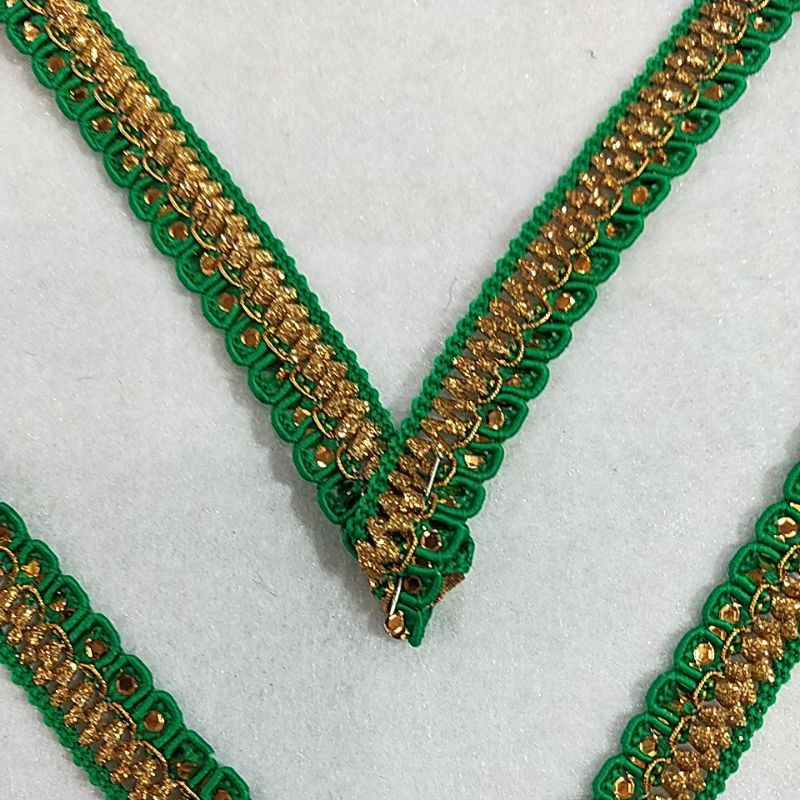 Renda Warna Gold India 1,5cm Meteran