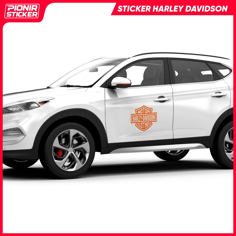Stiker Harley Davidson Mobil Cutting Sticker Motor HarleyDavidson Keren