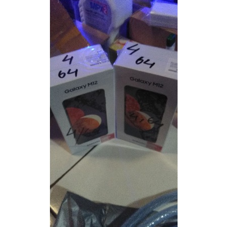 Samsung m12 4 64 baru segel