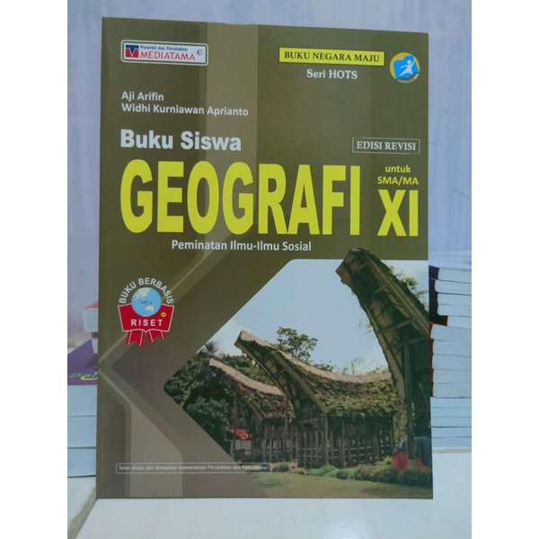 Buku GEOGRAFI SMA/MA XI 
Buku Negara Maju 
Mediatama
