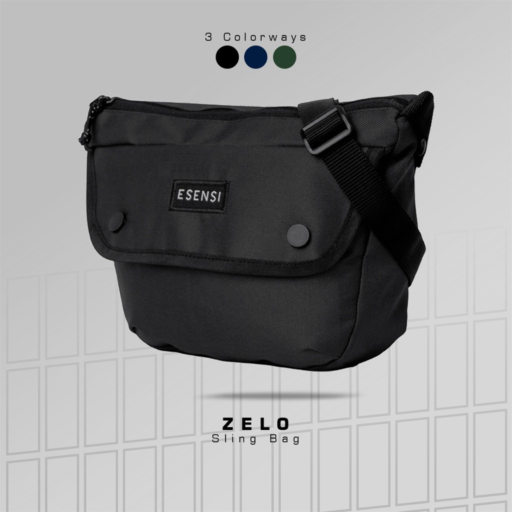  Tas  Selempang Pria  Wanita Sling Bag Zelo Original Esensi 