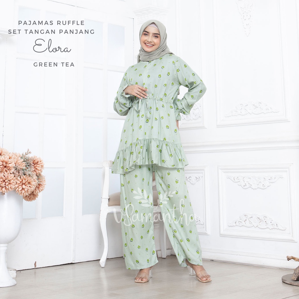 Pajamas Set Celana Muslim BUSUI Friendly