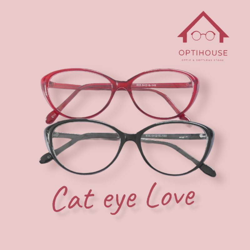 kacamata Wanita model cat eye Catty OPH 605