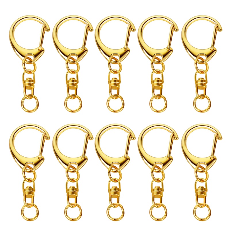 Siy Zinc Alloy Metal Blank Keyring Keychain Split Ring Keyfob Untuk Key Holder Rings Wanita Pria DIY Untuk Gantungan Kunci Untuk Kunci