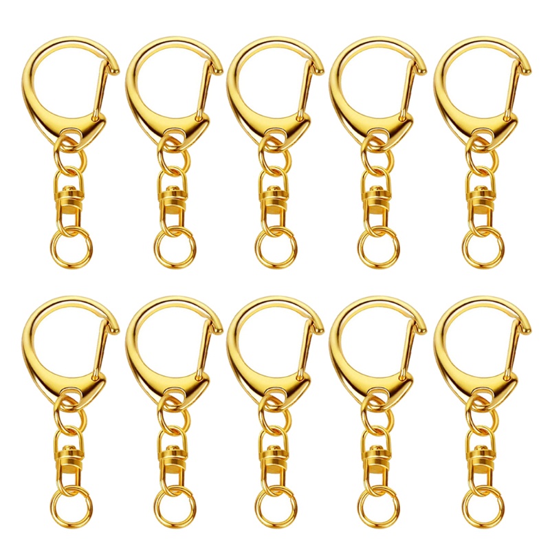 Siy Zinc Alloy Metal Blank Keyring Keychain Split Ring Keyfob Untuk Key Holder Rings Wanita Pria DIY Untuk Gantungan Kunci Untuk Kunci