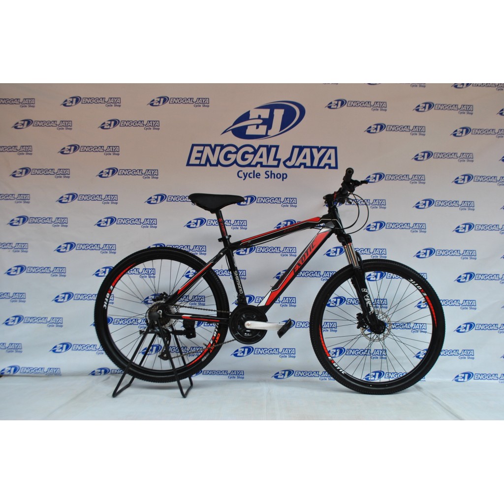 Sepeda MTB Exotic Alloy 2657 XRM Hydraulic Hidrolik Shimano Altus 24 Speed