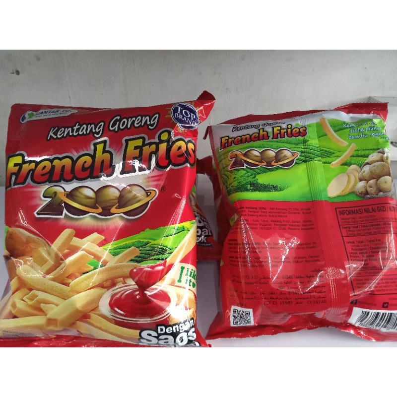 

Siantar top French fries 62g