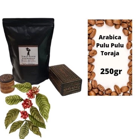 

Toraja Koffie Kopi Arabica Toraja PuluPulu Biji dan Bubuk Toraja Koffie 250gr Kopi Arabika Toraja