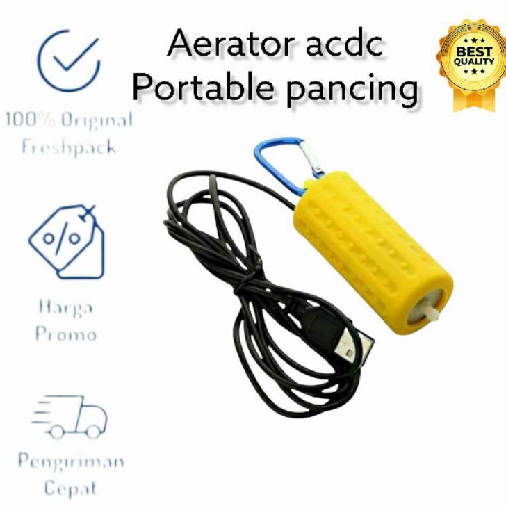 AERATOR ACDC AC DC AIRPUMP AERATOR USB AERATOR DC POMPA UDARA AQUARIUM PORTABLE PANCING SUPER SILENT