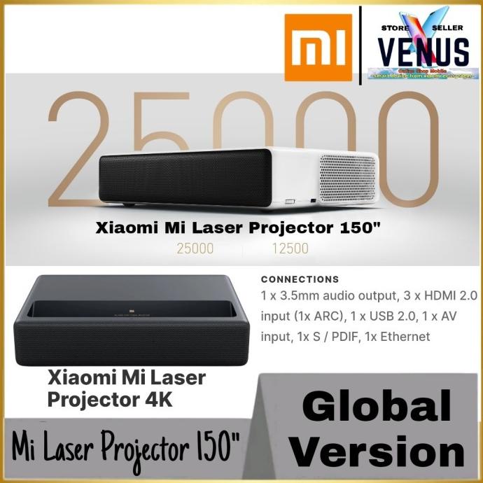 Xiaomi Laser Projector 150 4K UHD Ultra short throw distance Projector