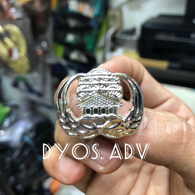 Pin kopri ASN silver PENITI