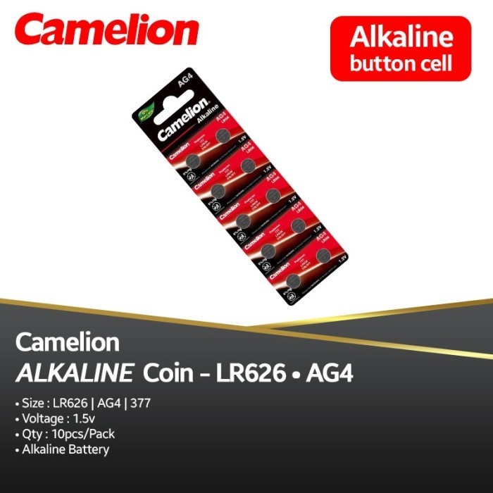 Baterai/Battery/Batere Camelion LR626/AG4 1,5V isi 1 Pcs - MS