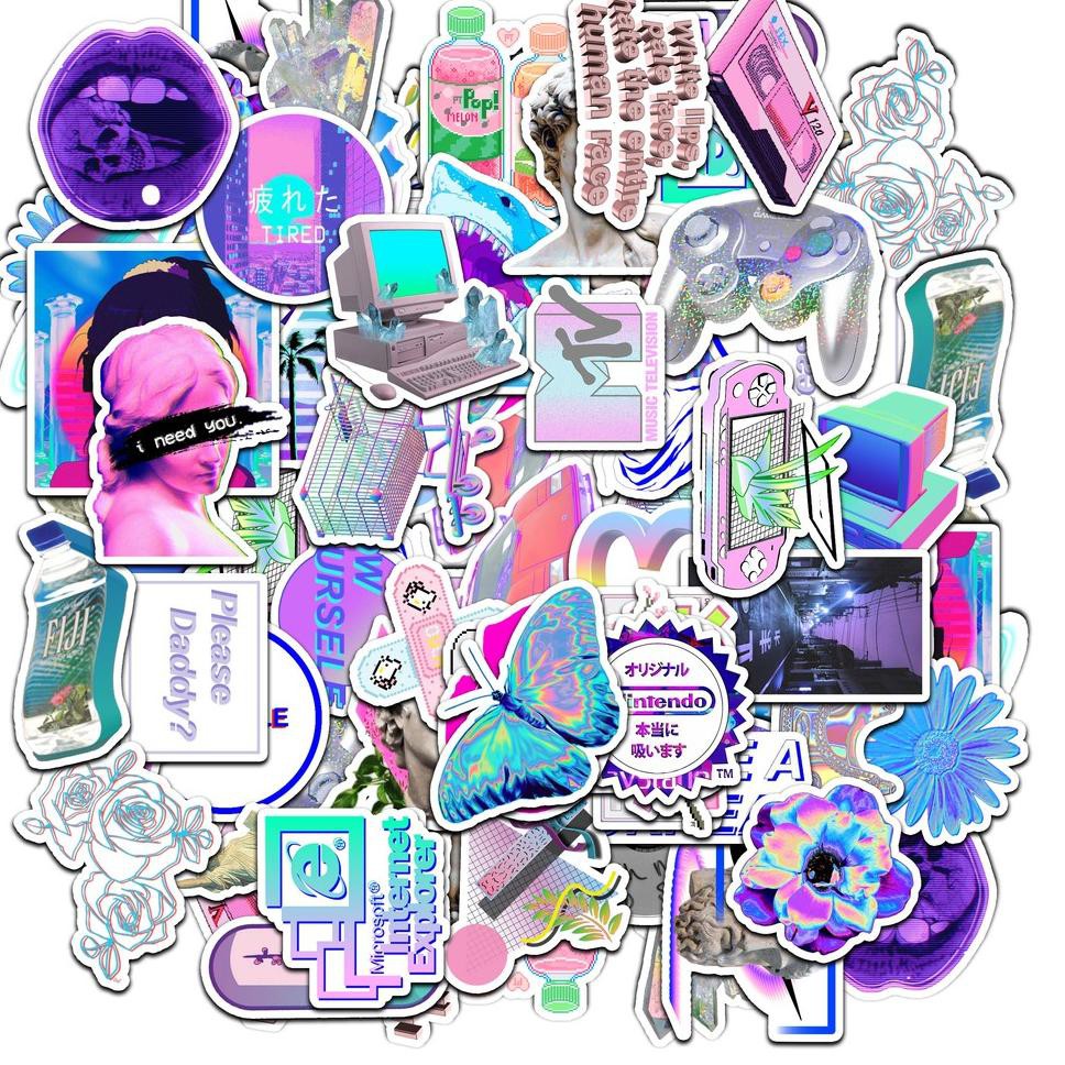 

Mutu!-751 Stiker VYNIL Motif AESTHETICS Untuk Scrapbook/Alat Tulis hp LAPTOP sticker