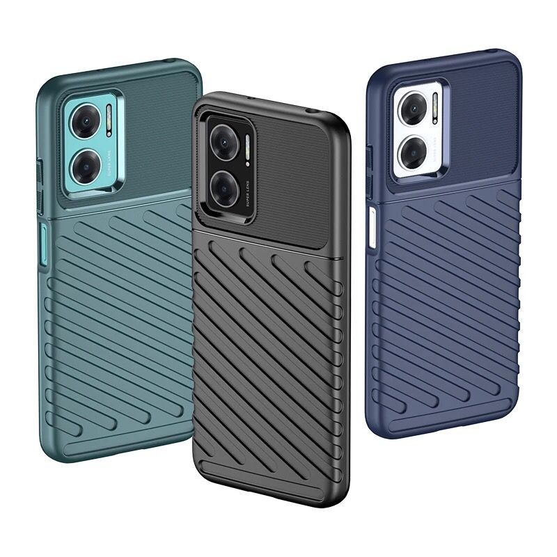 OPPO A96 COVER SOFT CASE RUGGED ARMOR THUNDER SILICONE SOFTCASE