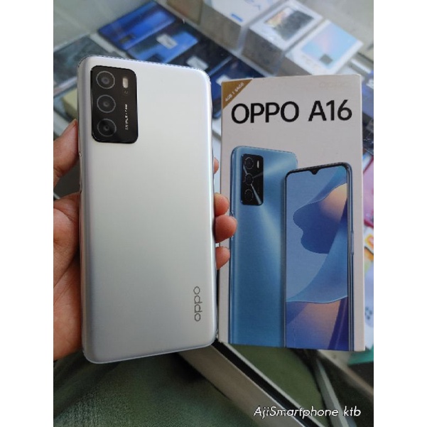 Oppo A16 ram 4gb 64gb second mulus garansi resmi