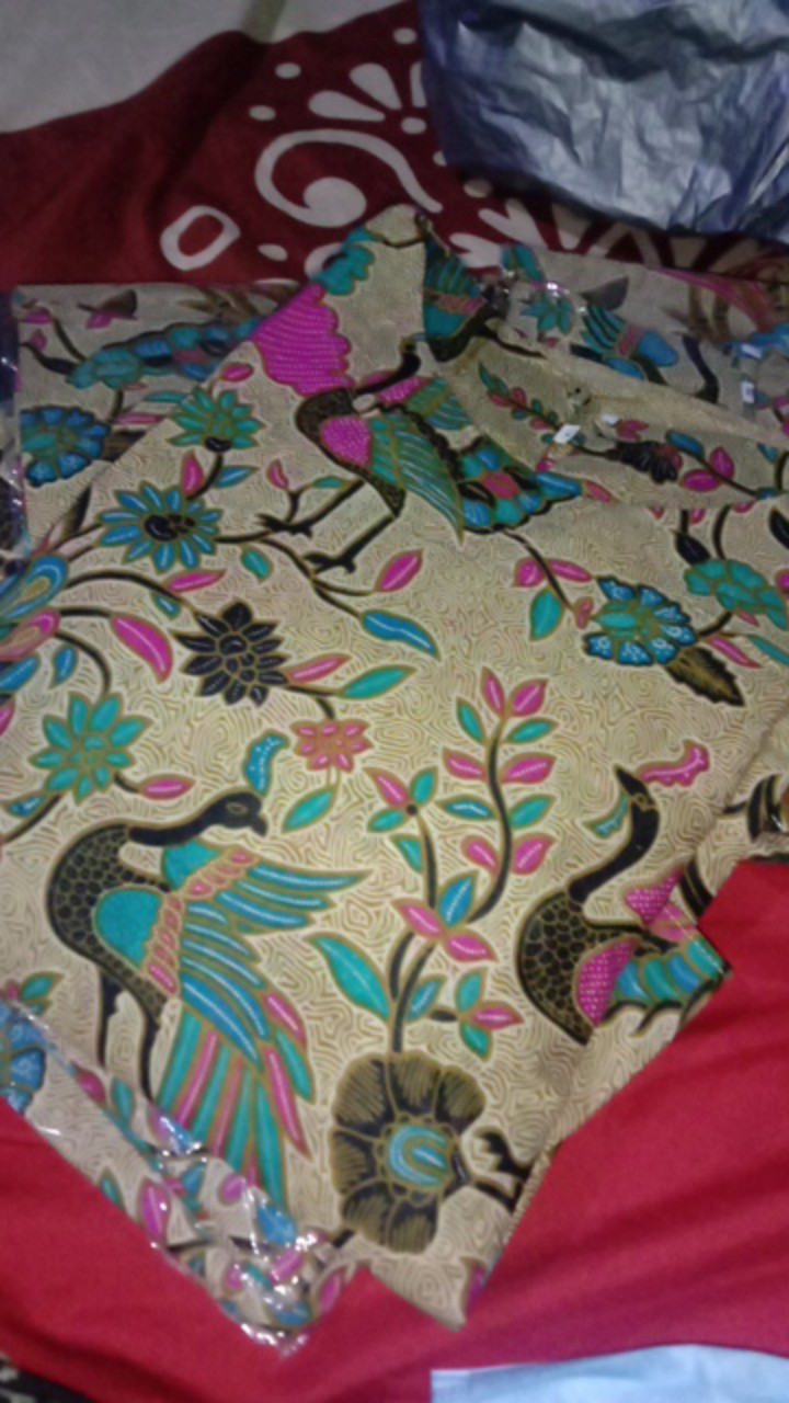 Atasan Batik Dolby Dolbi Dobby Doby Tenun Sutra Tulis Halus Katun Atbm Baron ,sarombit Atasan