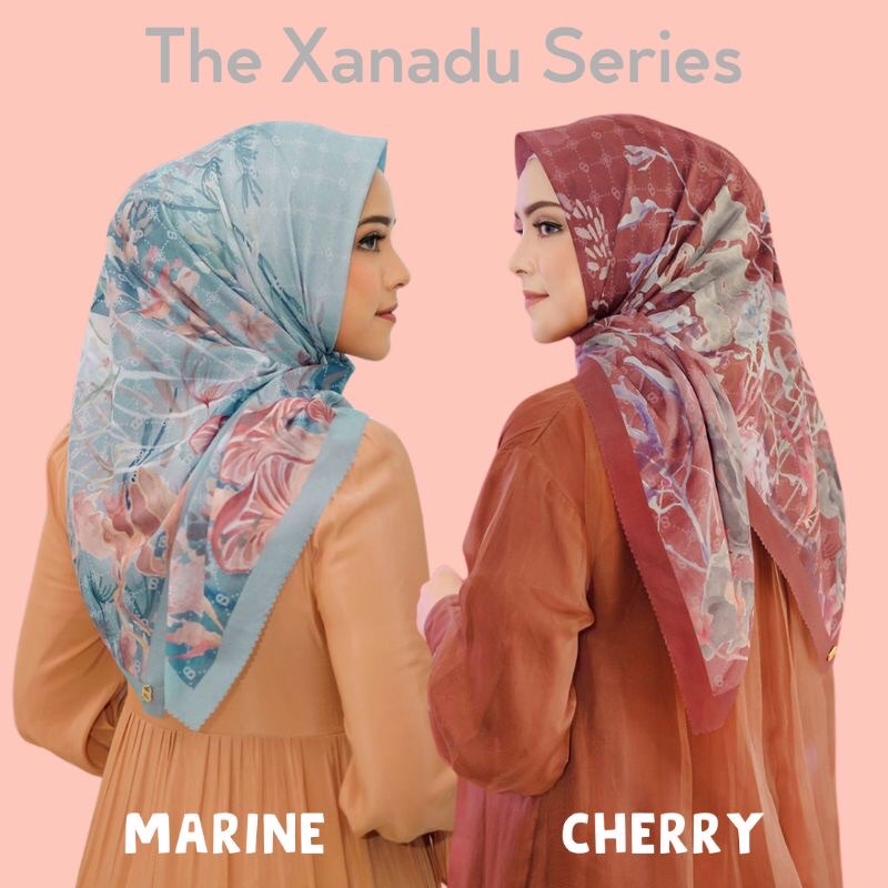 NEW HARGA HANGTAG. The Xanadu Series Buttonscarves jilbab segiempat