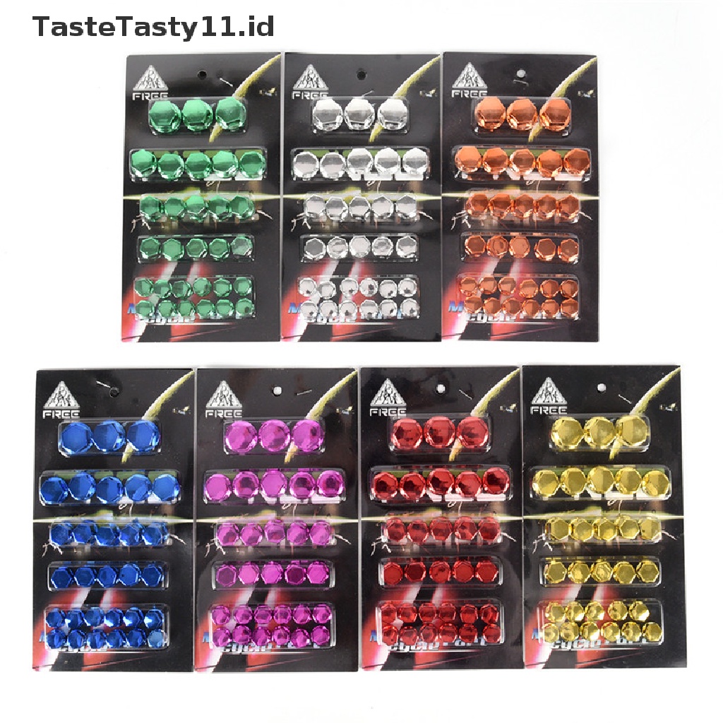 Tastetasty 30 Pcs Cover Penutup Baut Sekrup Motor