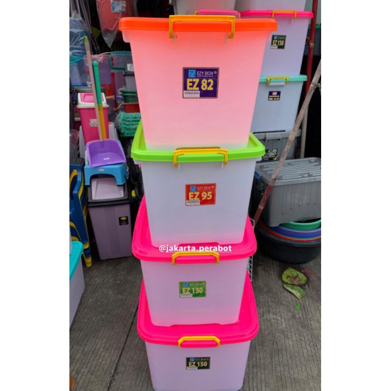 Ezy Container Box Ez 30,45,52,75,82,95,130,150 Liter / Box Container / Box Serbaguna