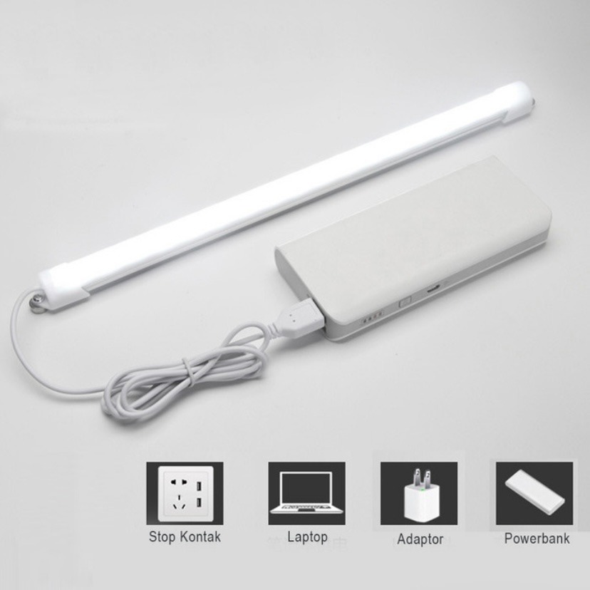 Lampu Neon Led USB Strip Led Dapur Kamar Ruang Kerja Belajar Tidur