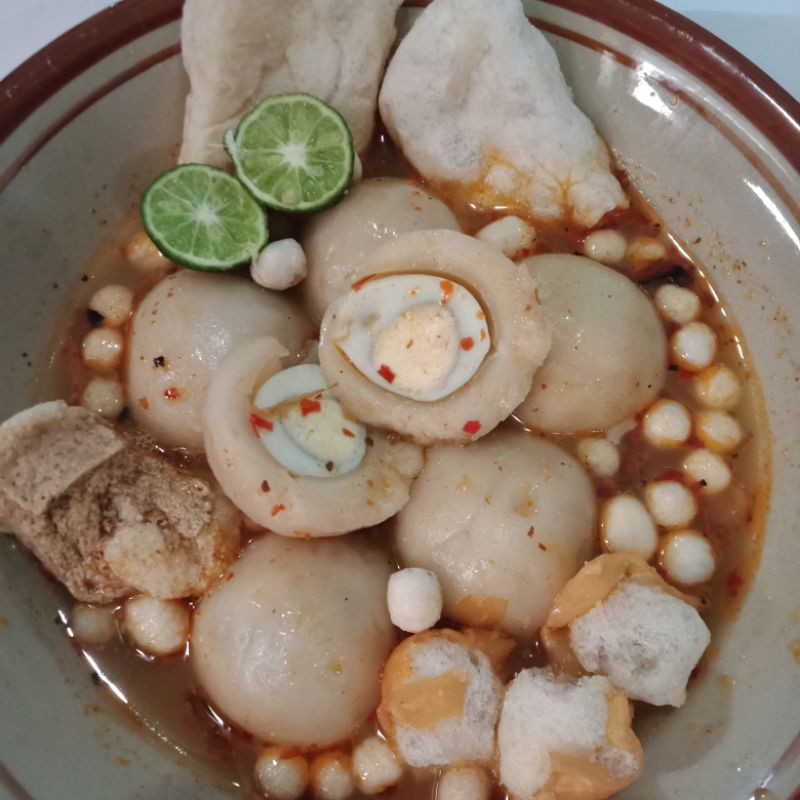 

baso aci isian telur puyuh Full komplit