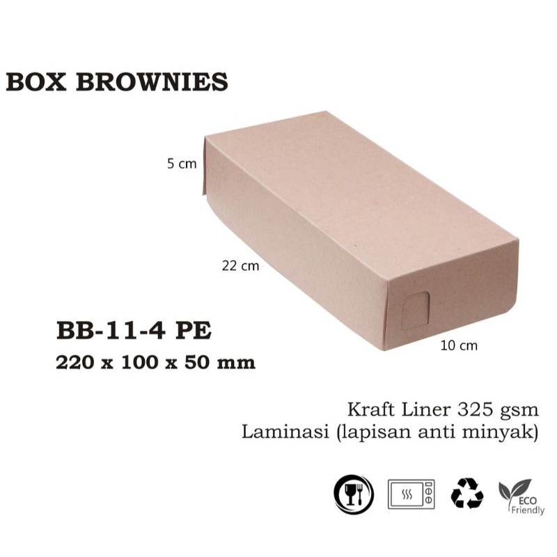 

box brownies bolen kraft