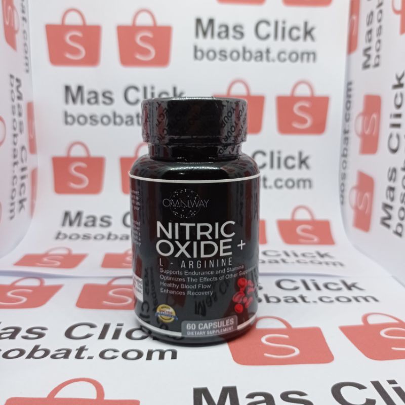 SUPLEMEN KESEHATAN PENAMBAH STAMINA MASSA OTOT PRIA NITRIC OXIDE OMNIWAY PENAMBAH KUALITAS TESTO ORI