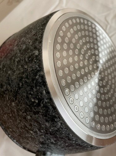 Yoshikawa Panci Sauce Pan Saucepan Mpasi Susu Marble Granit Anti Lengket 18cm 18 Cm Mj 1208 Mj1208