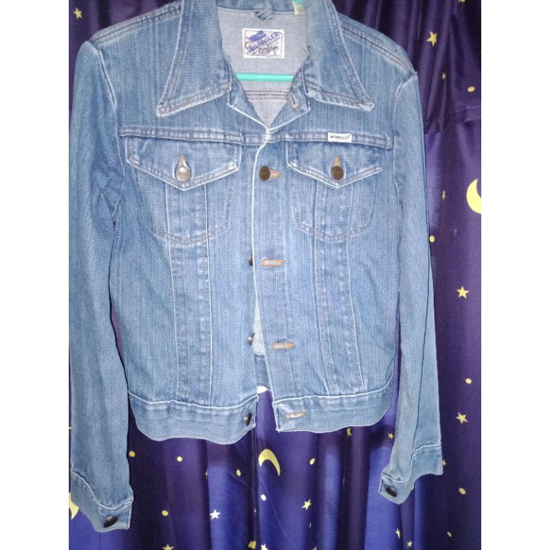 jaket jeans wrangler