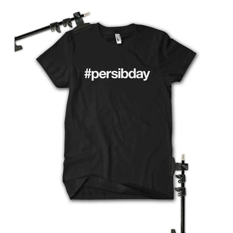 Termurah Kaos Tshirt Baju Combed 30S Distro Persib Day Bandung Grade Ori Murah |