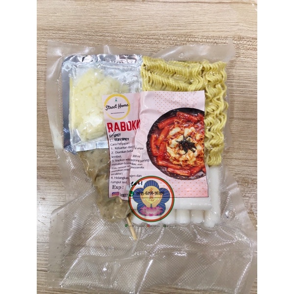 Frozen Rabokki Vegetarian Mie Korea