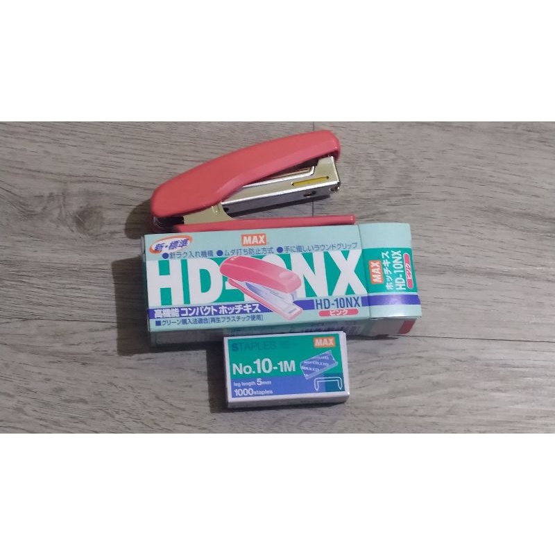 

Stapler MAX HD-10NX + isi staples no 10-1 M 1 buah