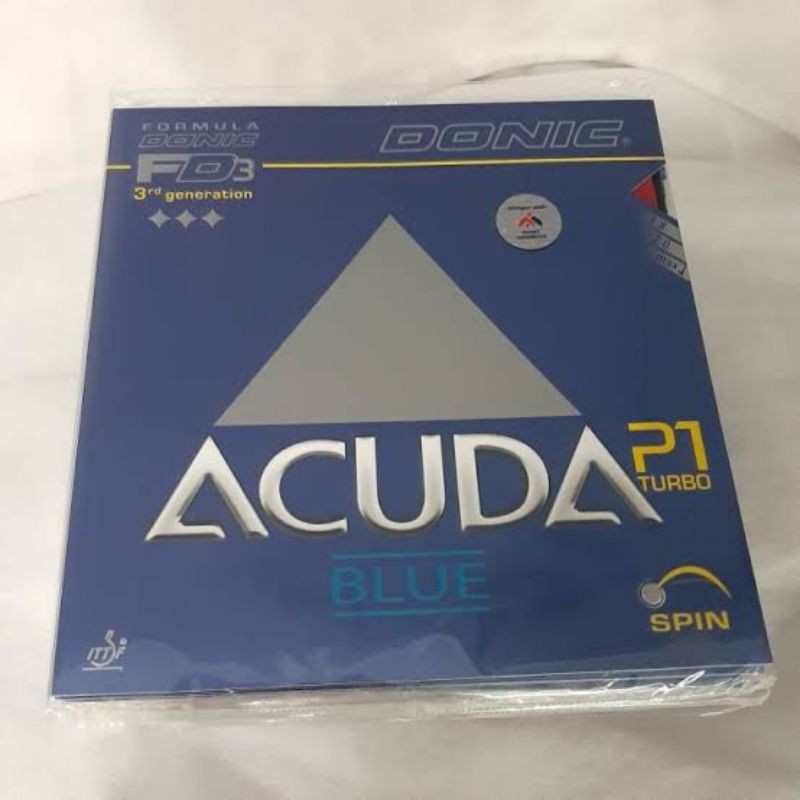 KARET TENIS MEJA DONIC ACUDA P1 TURBO ORIGINAL