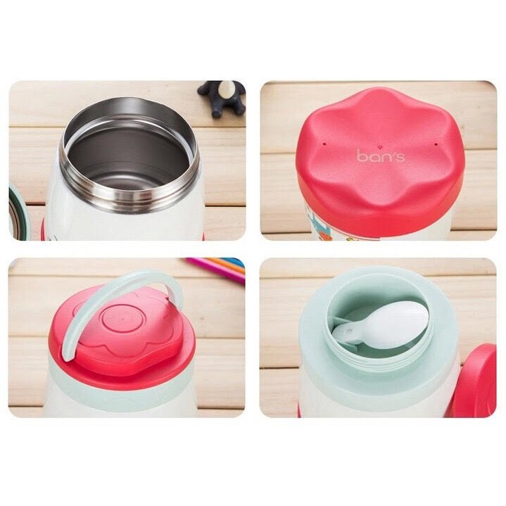 Ban’s Thermos Jar Thermal Soup Insulated - termos sup tahan panas dingin bekal rantang