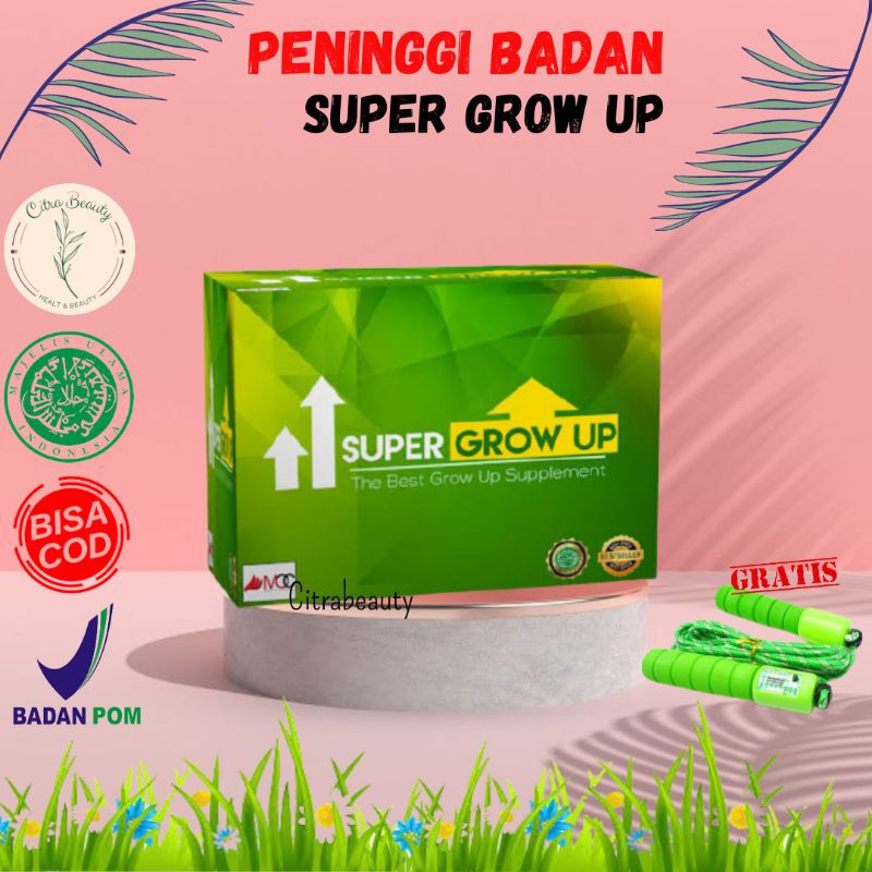 

SUPER GROW UP SUSU PENINGGI BADAN ORIGINAL