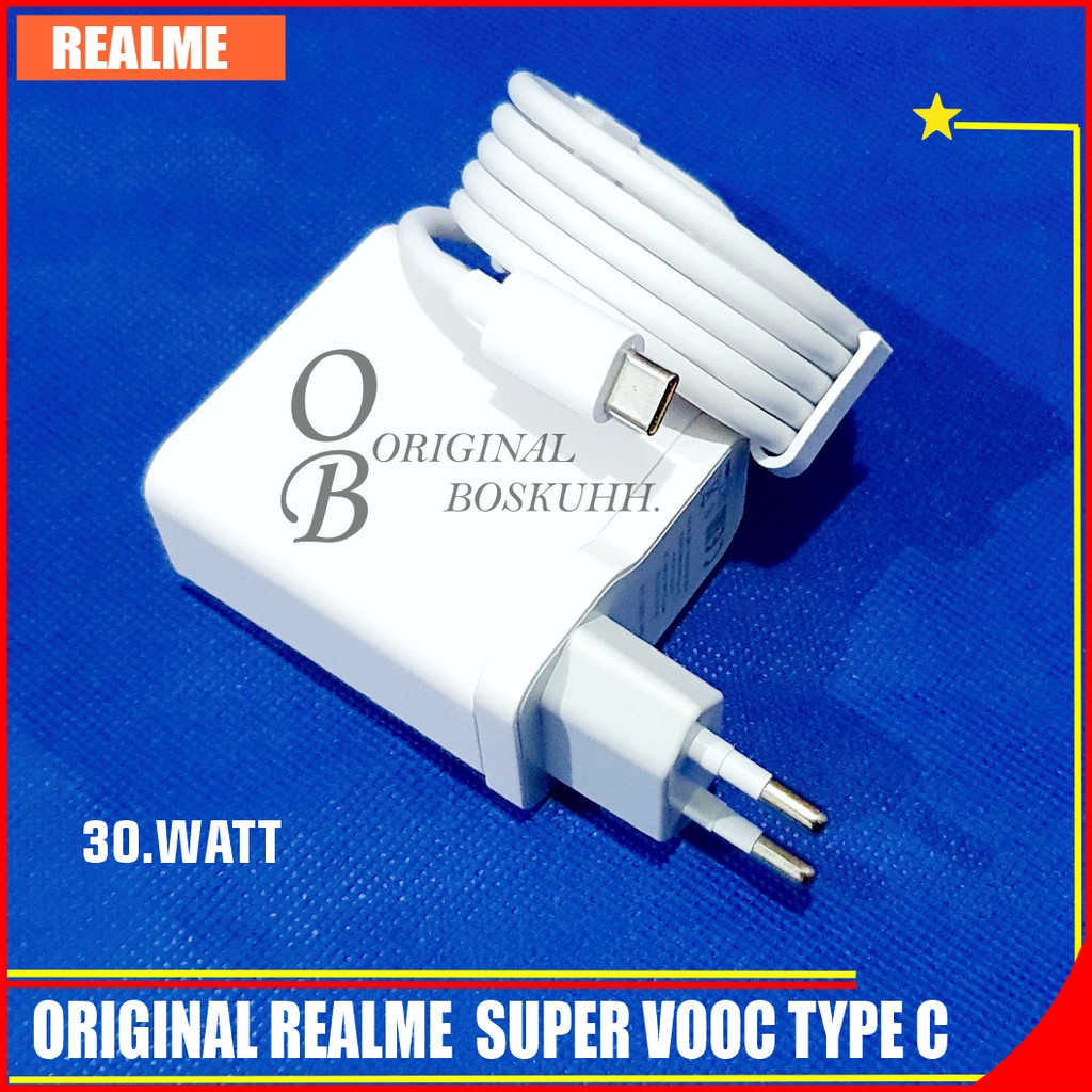 ORIGINAL CHARGER REALME 30W REALME 6 PRO / REALME 7 PRO 100% ORIGINAL