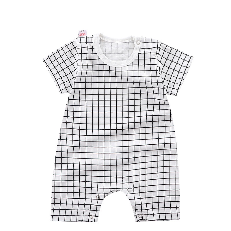 PGT - Romper Bayi Laki-Laki/Perempuan Lengan Pendek Tulisan Baby Jumper Pakaian Bayi