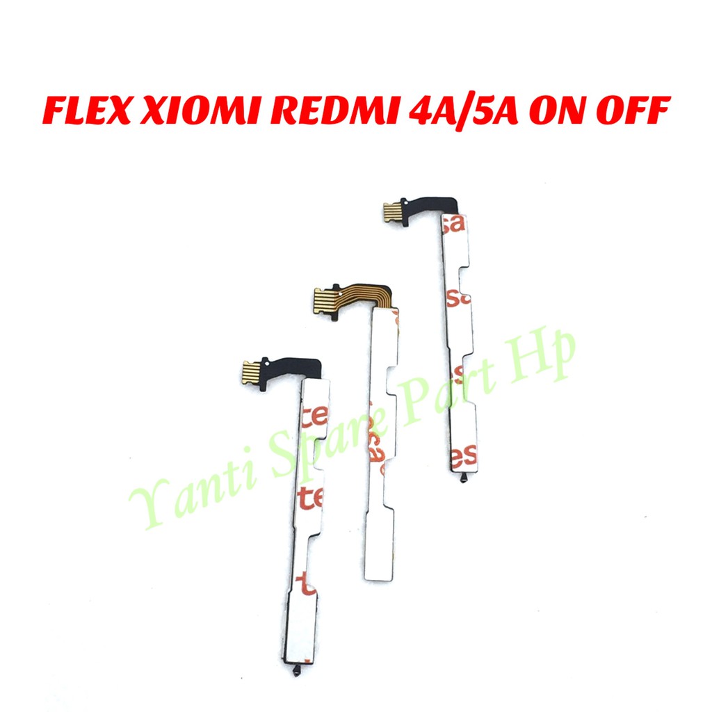 Flexible On Off Xiaomi Redmi 4A 5A Original Terlaris New