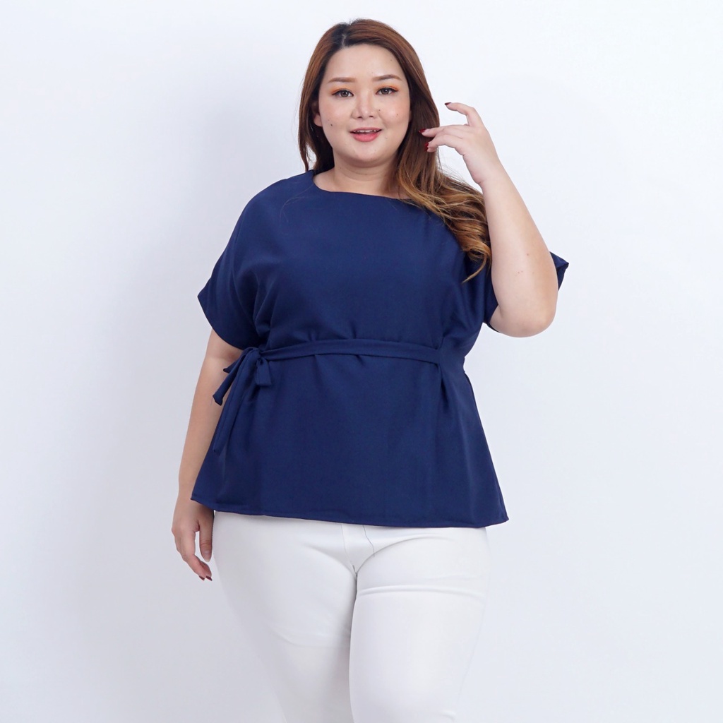 Atasan Bigsize Blouse Kasual Wanita 027