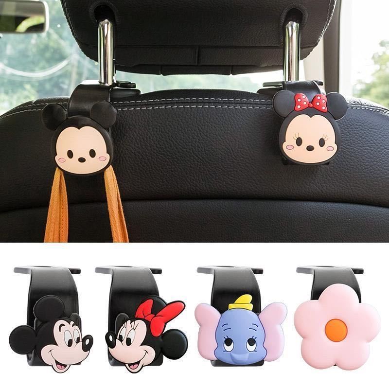 Gantungan tas holder gantingan jok mobil mickey minnie  0gantungan tas hook joh mobil gantungan tas mobil mickey minnie HOOK HANGER BLING // Gantungan Tas Holder Organizer Barang Mobil